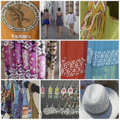 Shop til you drop or the wind blows you away in Tarifa:) © Michelle Chaplow
