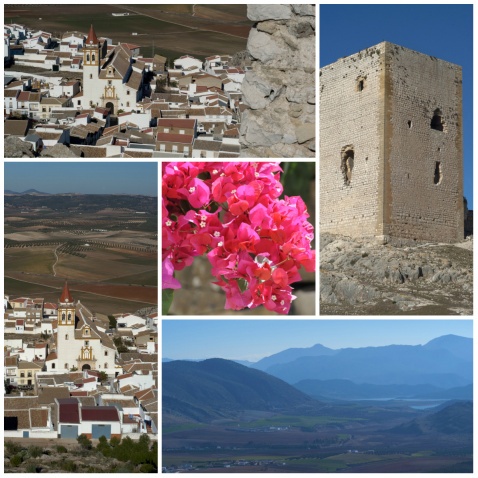 There are wonderful views from the Castle of Teba  © Michelle Chaplow