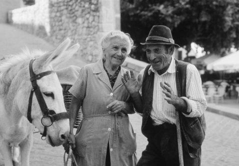 The story is so good, even the donkey seems intrigued © Michelle Chaplow