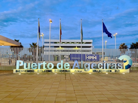 The Port of Algercias © Michelle Chaplow