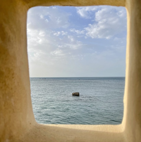 View from Santa Catalina castle out to the Atlantic. (c) Michelle Chaplow