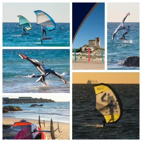 Wing Foil in Tarifa © Michelle Chaplow