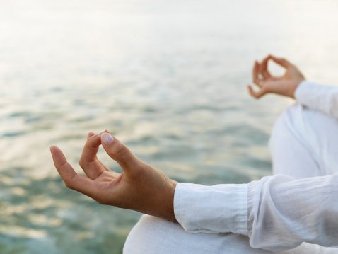 Inner peace, yoga by the sea in Andalucia © istock 