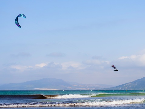 Rider Mikaili Sol in the "windy city" of Tarifa © Samuel Cardenas