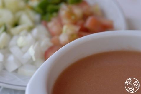 Summer just isn´t summer without gazpacho copyright Michelle Chaplow 