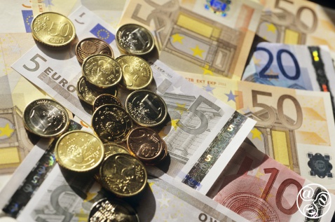 The Spanish unit of currency is the Euro. © Michelle Chaplow