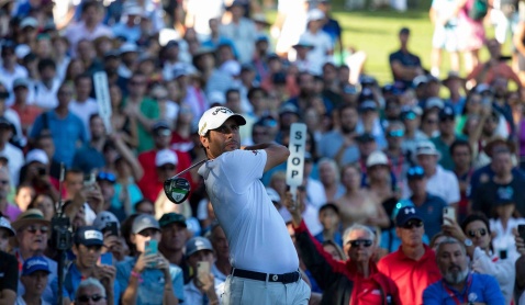 Angel Hidalgo leader of the third day of the Andalucia Masters © Real Club Valderrama