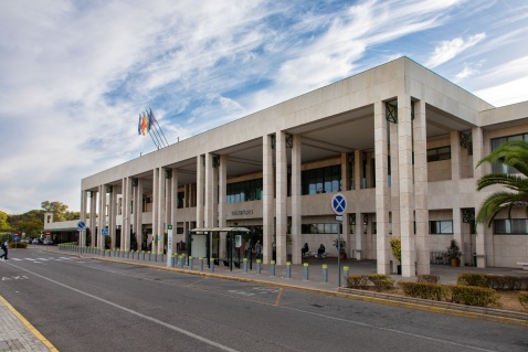 Jerez Airport  facade AENA