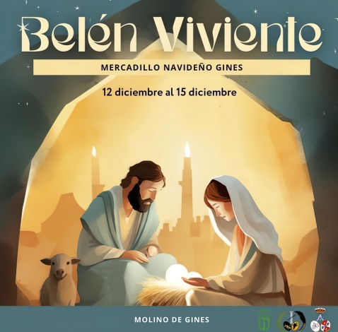 Belen Viviente in Gines in the province of Seville