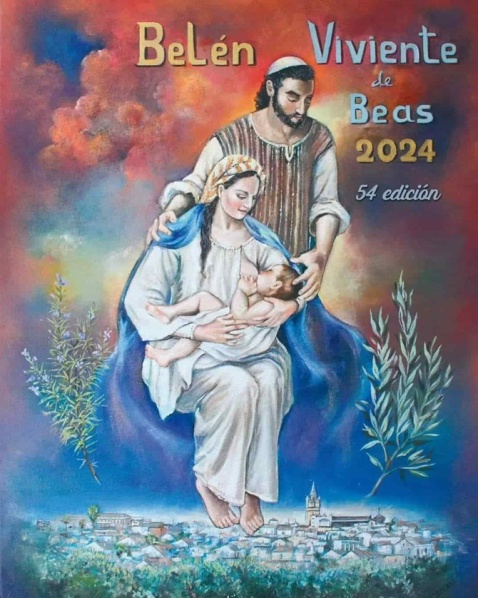 Belen Viviente poster from Beas 2024 Belen Viviente poster from Beas 2024