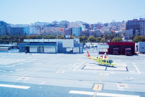 Ceuta Heliport - Photo AENA