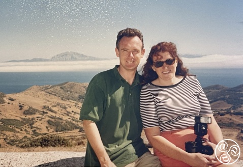 Chris and Michelle Chaplow exploring Andalucia in the 90´s
