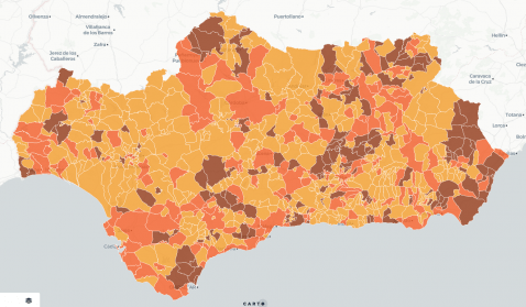 Levels of protection measures against Coronavirus in Andalucia. From 20-01-2021 to 22-01-2020