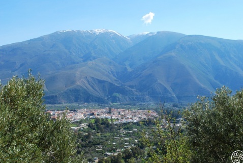 The village of Órgiva-  Iglesia Santísimo Cristo De La Expiración