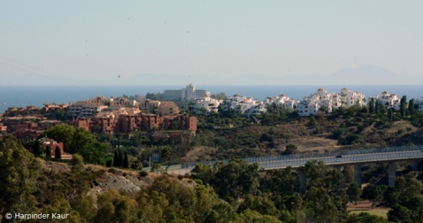 Puerto Del Almendro in Marbella. © Harpinder Kaur