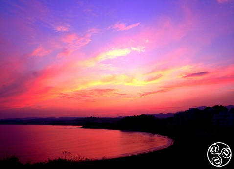 Estepona, Playa del Cristo at Sunset © Michelle Chaplow
