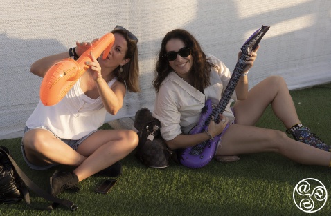 Festivals fans practice at Andalucia Big © Michelle Chaplow