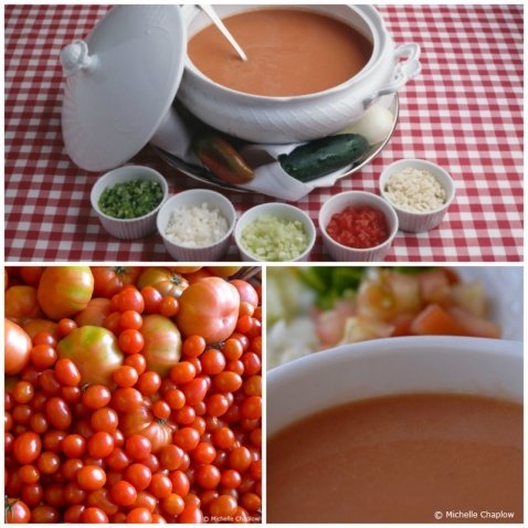 Summer just isn´t summer, without gazpacho © Michelle Chaplow