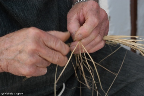 Handwoven wickerwork from Andalucia. © Michelle Chaplow