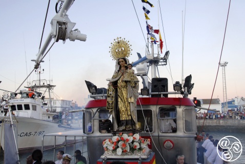 Barbate Festival of  Virgen del Carmen or Nuestra Señora del Carmen © Michelle Chaplow