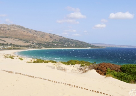 On top of the tarifeño world, the sand dunes of Bolonia  © Michelle Chaplow