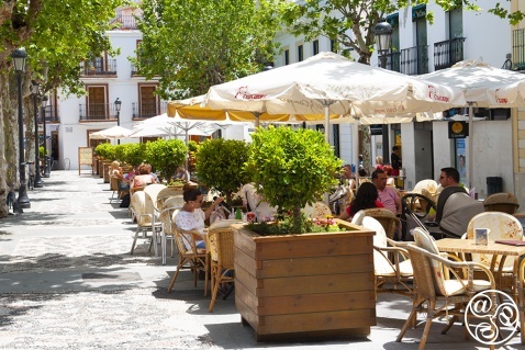 You will be spoilt for choice for restaurants and bars in Nerja © Michelle Chaplow