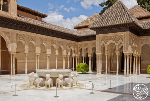 Patio de los Leones is a highlight of any visit to the Alhambra. © Michelle Chaplow