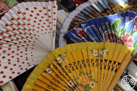 If you’re visiting Seville between June and September, a traditional Spanish fan (abanico) will quickly become your best friend. © Michelle Chaplow