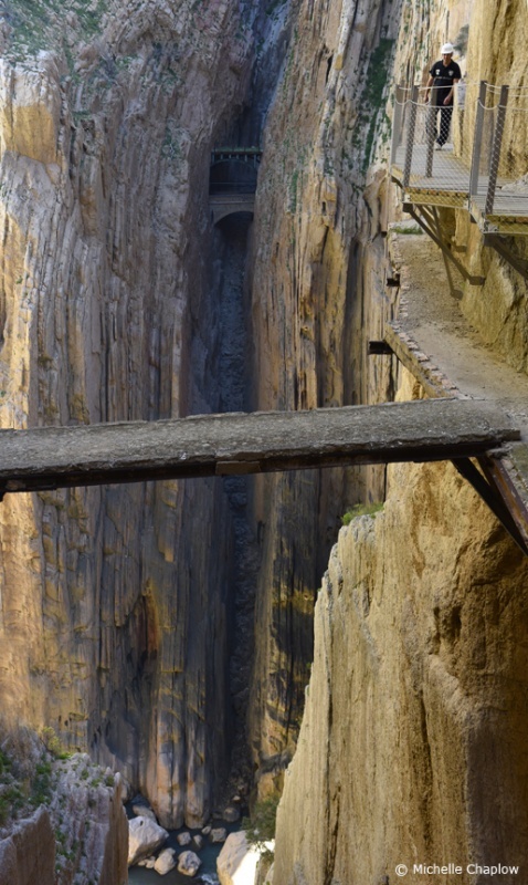 The Scariest Path in The World Camino Del Rey © Michelle Chaplow