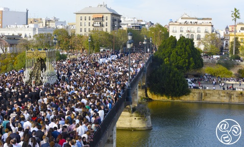 April is a month of celebrations on Seville with Semana Santa and The Spring Fair, unless of course one the Feria falls in May!© Michelle Chaplow