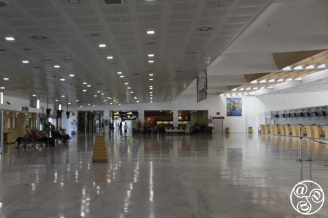 Almeria Airport departures © Michelle Chaplow