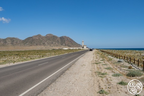 Driving along the AL-3115 Cabo de Gata, Las Salinas Driving along the AL-3115 Cabo de Gata, Las Salinas © Michelle Chaplow