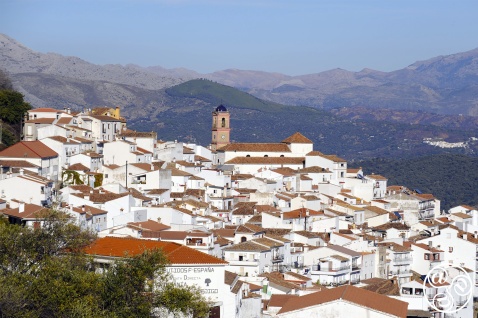 Discover the charming white village of Algatocin © Michelle Chaplow