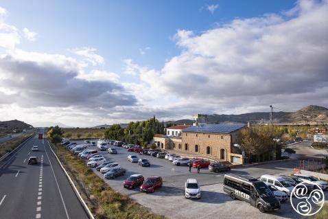 Venta Quemada restaurant is a landmark on the A-92 motorway © Michelle Chaplow