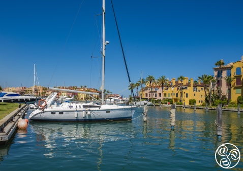 Sotogrande is known for its Mediterranean pastels and attractive architecture  © Michelle Chaplow