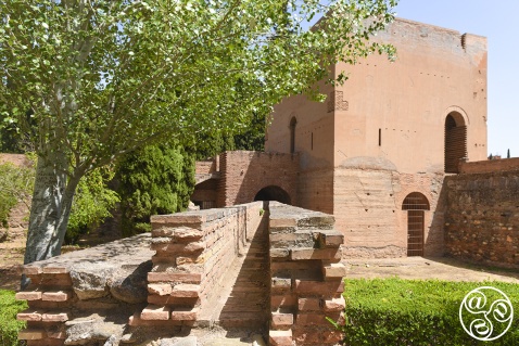 Remnant of the palace aqueduct in the upper Alhambra © Michelle Chaplow
