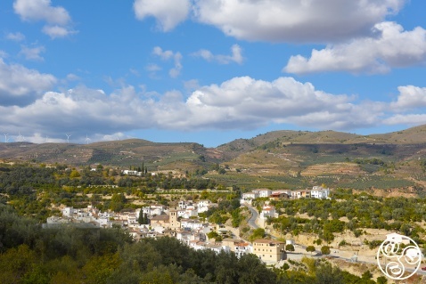 The white village of Salares in the province of Granada © Michelle Chaplow