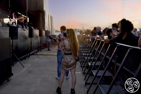 Alex Cutts capturing the beat and vibe of an Andalusian festival © Michelle Chaplow