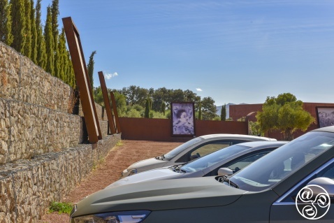 Even the carpark of LA Almazara is an immersive artistic experinece. Even the carpark of LA Almazara is an immersive artistic experinece. © Michelle Chaplow