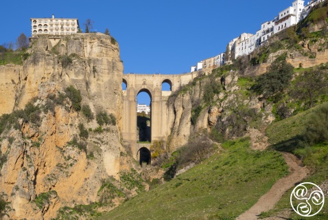 Bridging History: The breathtaking Puente Nuevo spans the Tajo Gorge in Ronda, a timeless masterpiece blending natural beauty and architectural grandeur © Michelle Chaplow