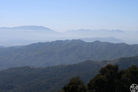  North of Malaga city, the Montes de Malaga © Michelle Chaplow