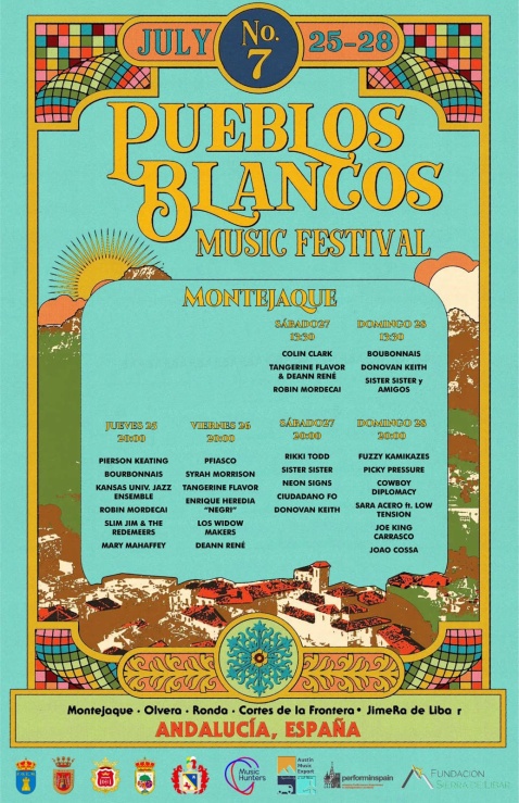 Pueblos Blancos Music Festival 2024 - Montejaque line up