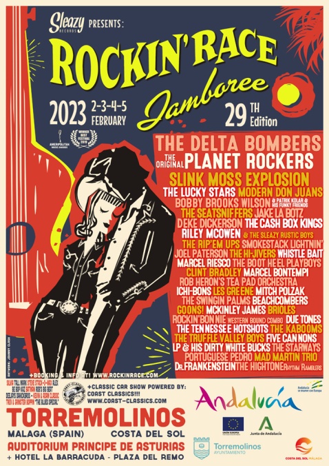 Rockin’ Race Jamboree, Torremolinos – 2nd to 5th February 2023.