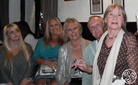 Shelagh Tennant wearing polka dots at a 2018 party in her honour in the 'Galloping Major' pub in Torremolinos. Photo (c) Tony Braynt Shelagh Tennant wearing polka dots at a 2018 party in her honour in the 'Galloping Major' pub in Torremolinos. Photo (c) Tony Braynt