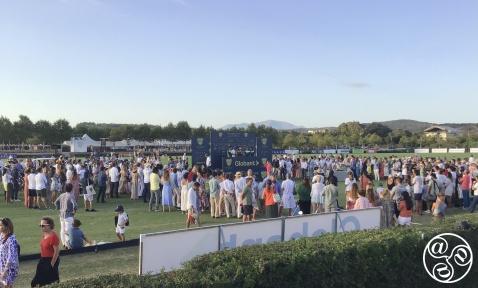 Presentation of 2022 Copa de Oro to Dubai polo team