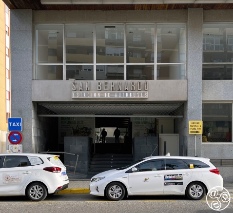 The Bus Station of Algercias  © Michelle Chaplow