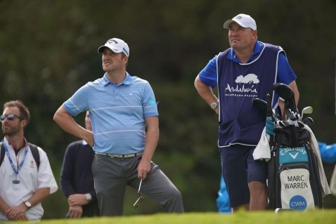 Scotland’s Marc Warren edged closer to the lead  ©RC Valderrama