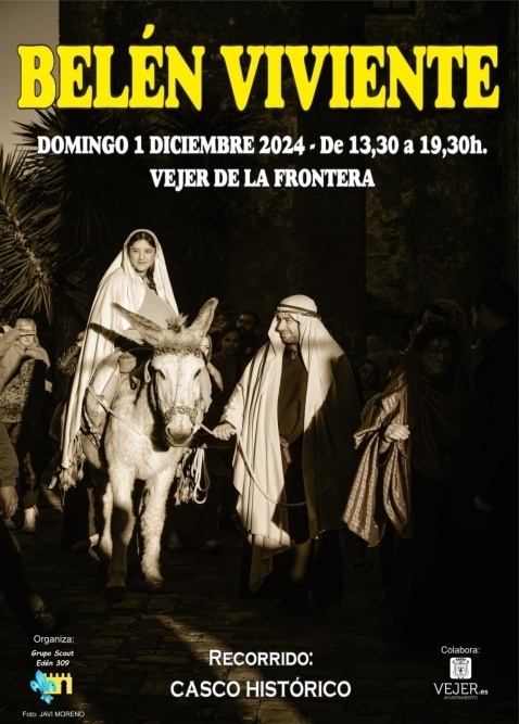 Belen Viviente Vejer de la Frontera 2024 poster Belen Viviente Vejer de la Frontera 2024 poster