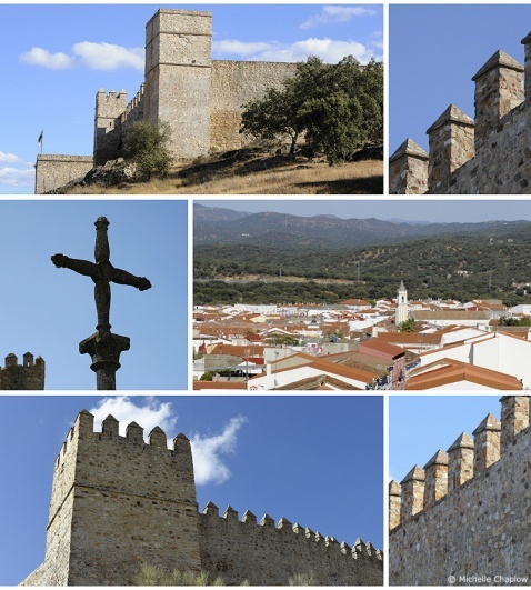 The Castle of  Santa Olalla © Michelle Chaplow