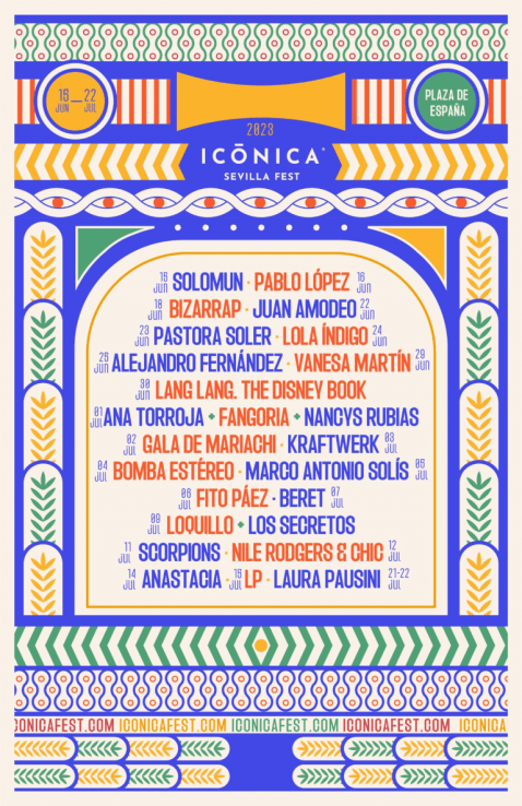 Icónica Fest 2023 Line Up